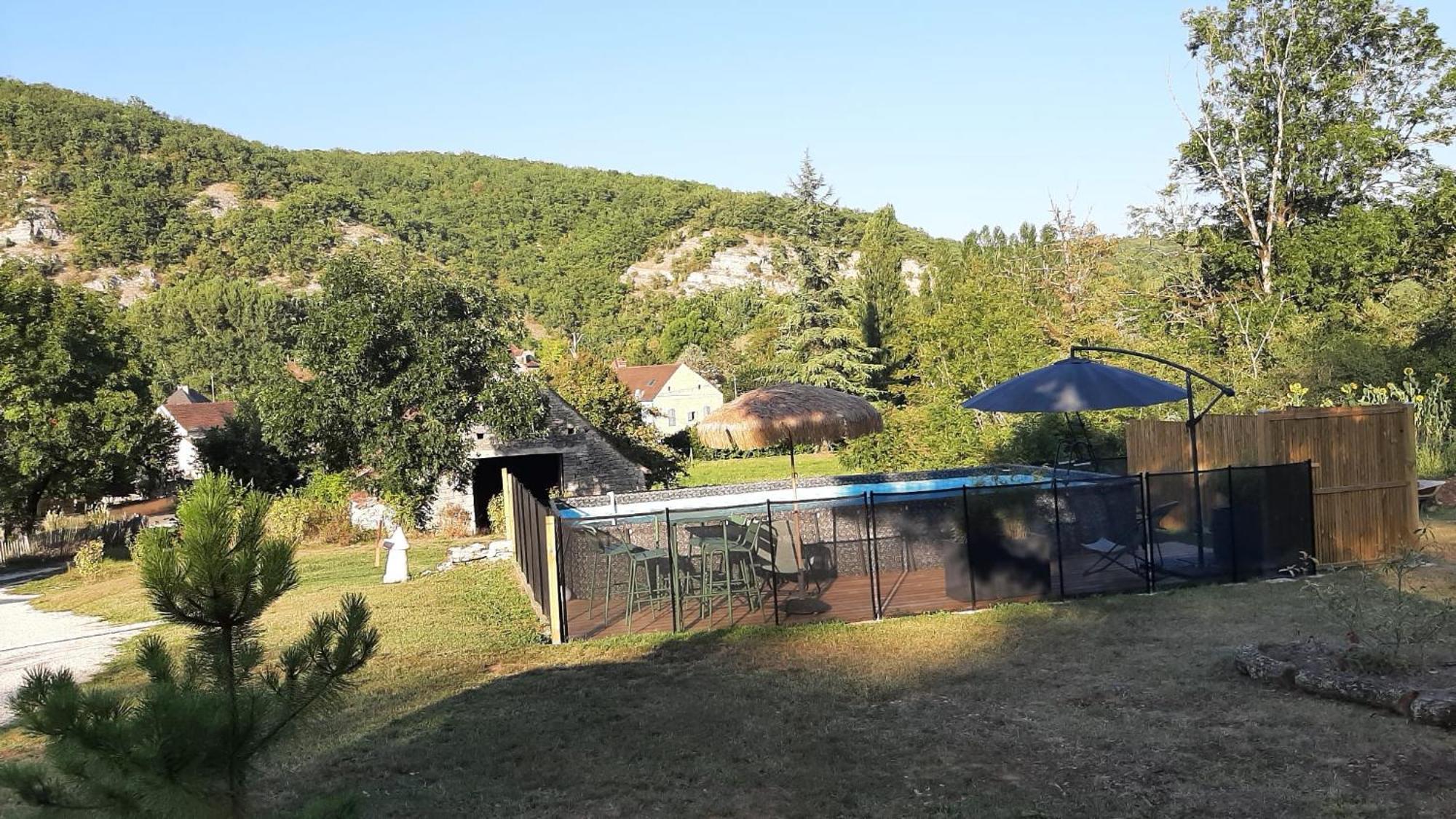 Bed and Breakfast P'Tit Cocon Au Coeur Du Lot à Dégagnac Extérieur photo